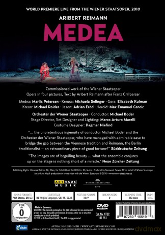 Medea - Reimann [DVD]