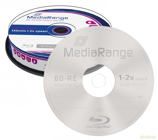 MediaRange BD-RE/MR501 2x 25GB Inh. 10 S