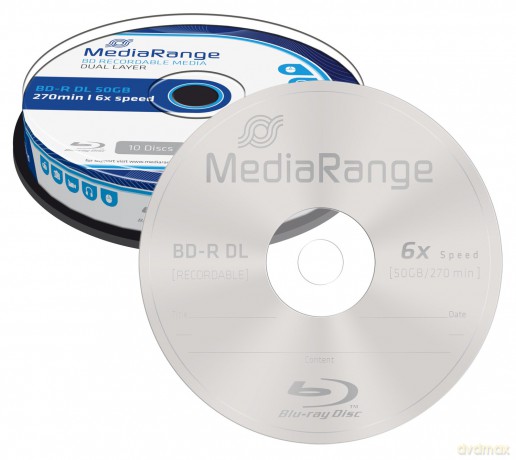 MediaRange Blu-ray BD-R DL10er