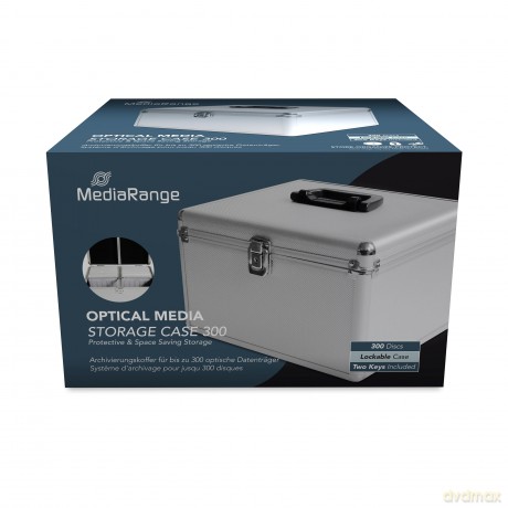 MediaRange CD DJ-Case fźr 300 CD/DVDs si