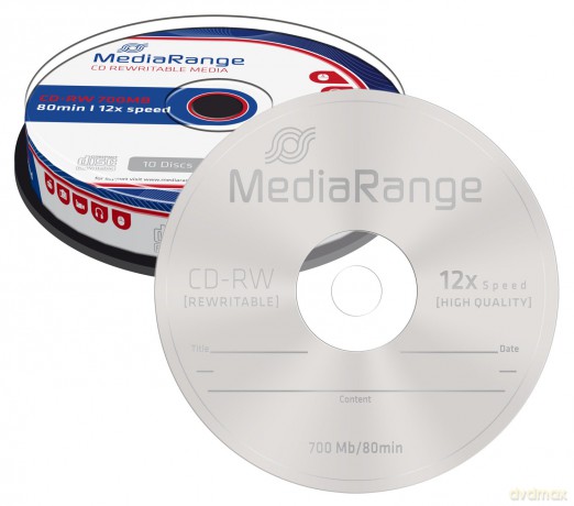 MediaRange CD-RW 10er Spindel