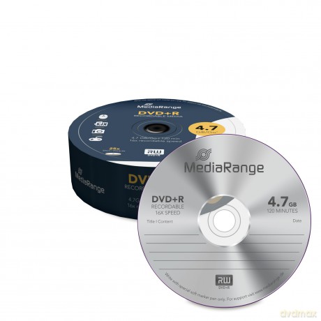 MediaRange DVD+R 25er Spindel