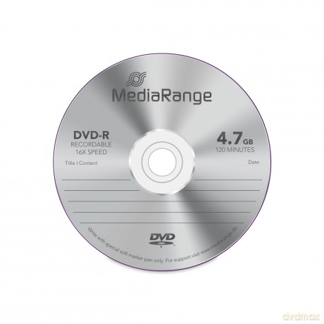 MediaRange DVD-R Rohlinge/MR442 16x 4,7