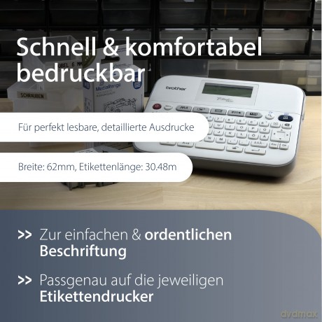 MediaRange Endlosetikett Brother DK-2220