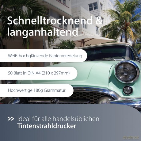 MediaRange Foto Papier hochglnzend DIN