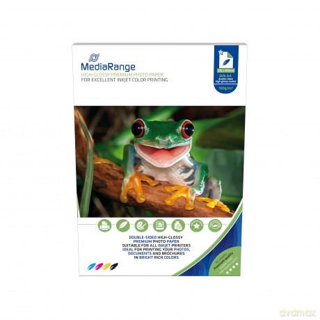 MediaRange Fotopapier/MRINK108 A4 hochgl