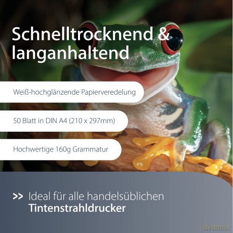 MediaRange Fotopapier/MRINK108 A4 hochgl