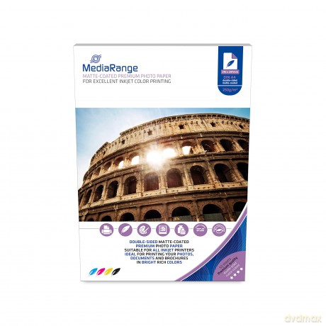 MediaRange Fotopapier/MRINK112 A4 beidse