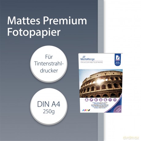 MediaRange Fotopapier/MRINK112 A4 beidse