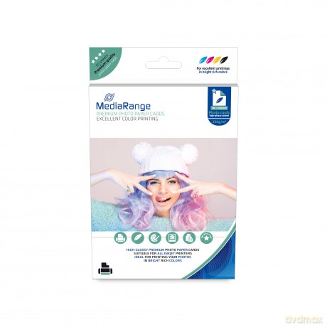 MediaRange Fotopapier/MRINK114 13x18cm h