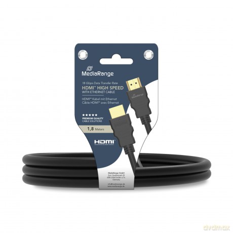 MediaRange HDMI HighSpeed Ethernet Ansch