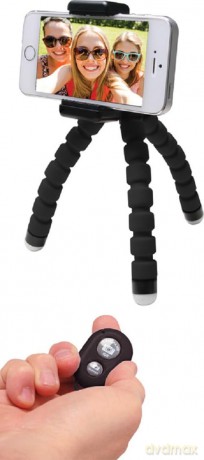 MediaRange Mini-Stativ m. flexiblem Gest