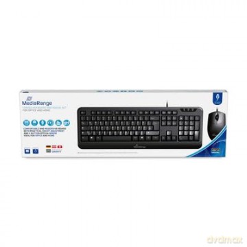 MediaRange MROS108 Tastatur-Maus-Set kab