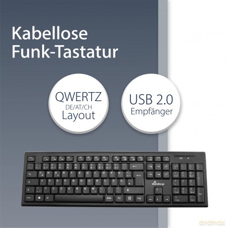 MediaRange MROS111 Tastatur kabellos