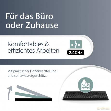 MediaRange MROS111 Tastatur kabellos