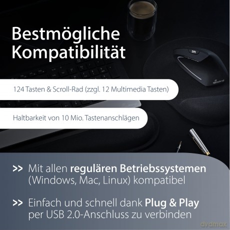 MediaRange MROS120 ergonomische Tastatur