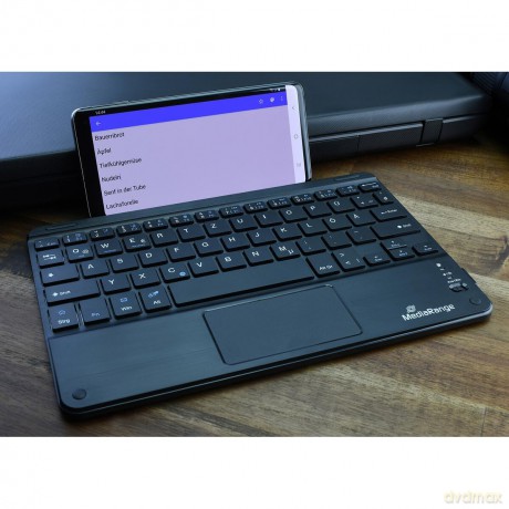 MediaRange MROS130 Tastatur kabellos sch
