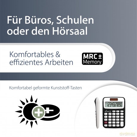 MediaRange MROS190 Taschenrechner schwar