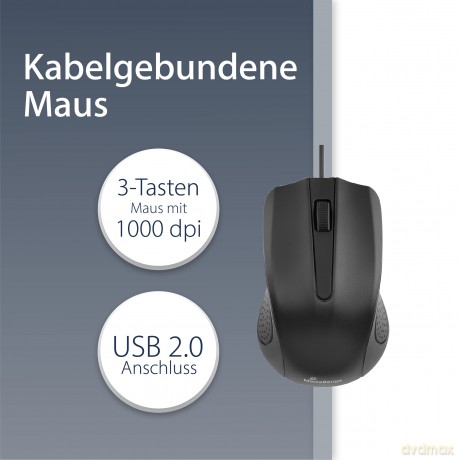 MediaRange MROS210 Maus kabelgebunden