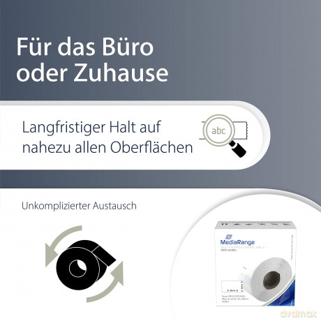 MediaRange Papieretiketten Dymo 36x89mm