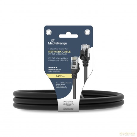 MediaRange Patchkabel RJ45 UUTP C5e 1.0m