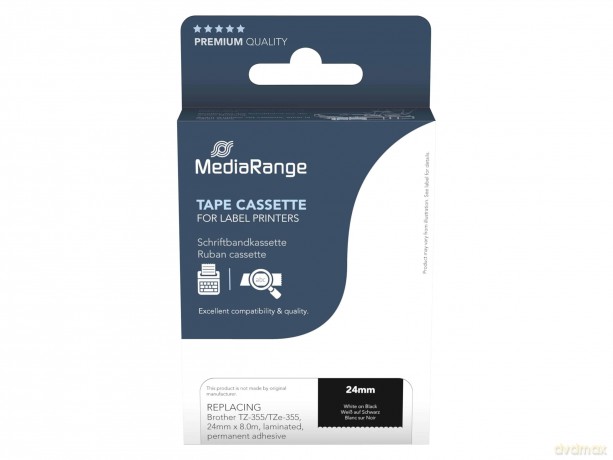 MediaRange Schriftbandka. Brother TZ-355