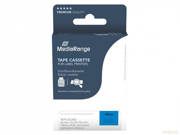 MediaRange Schriftbandka. Brother TZ-541
