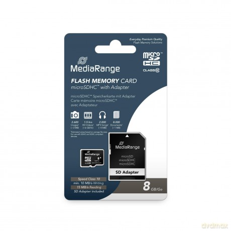 MediaRange Speicherkarte SDHC/MR963 16GB
