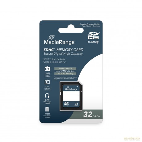MediaRange Speicherkarte SDHC/MR964 32GB