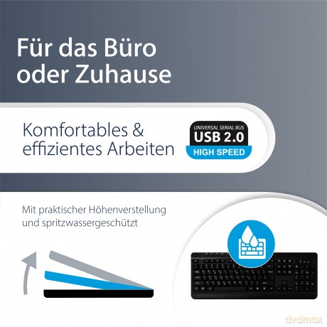 MediaRange Tastatur Multimedia Keyboard