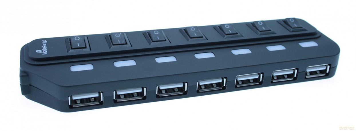 MediaRange USB 2.0 Hub 7-fach