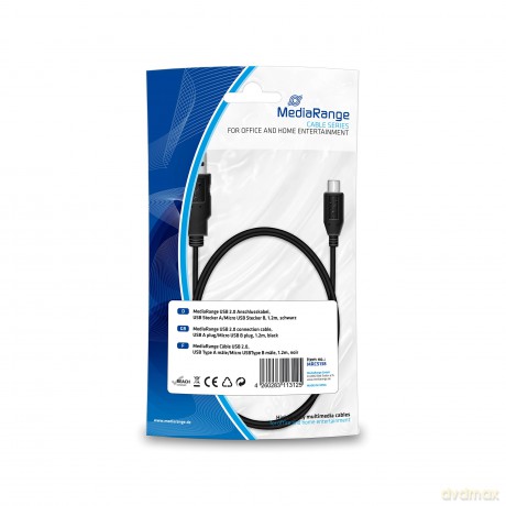MediaRange USB-Kabel f. Smartphones (USB