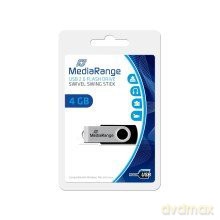 MediaRange USB-Stick 2.0/MR907 4GB schwa
