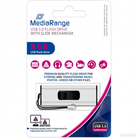 MediaRange USB-Stick 3.0/MR914 8GB H54xB