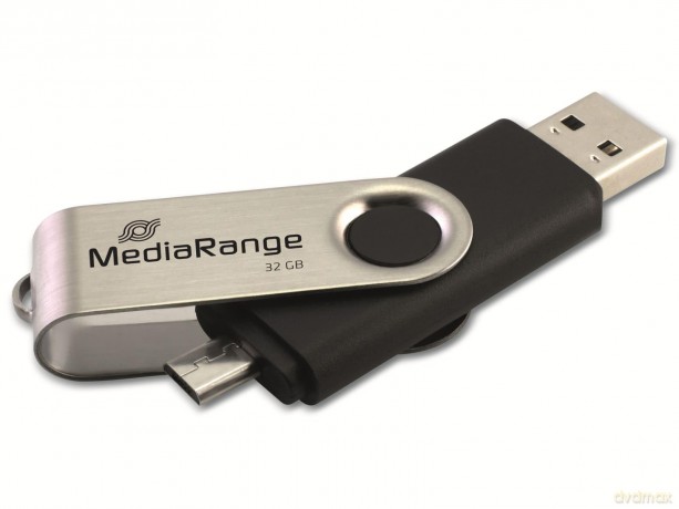 MediaRange USB-Stick 32 GB USB combo mit