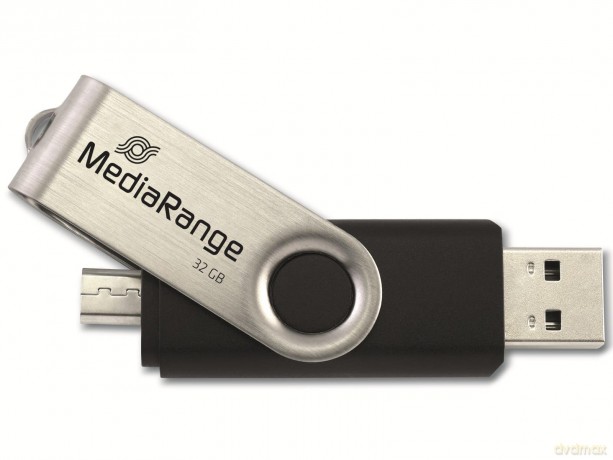 MediaRange USB-Stick 32 GB USB combo mit