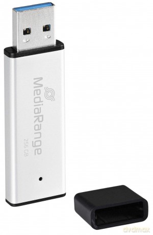 MediaRange USB-Stick MR1903 silber, schw