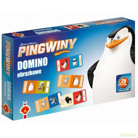ALEXANDER Domino Pingwiny z Madagaskaru [GRA]