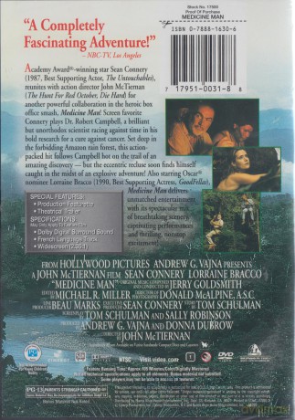 Medicine Man (1992) [DVD]