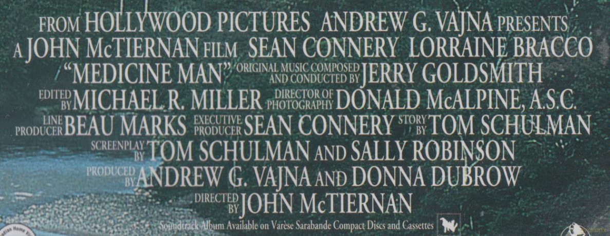 Medicine Man (1992) [DVD]