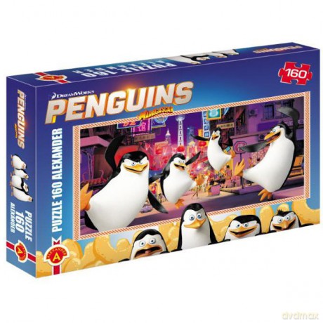 ALEXANDER 160 El. Pingwiny z Madagaskaru [PUZZLE]