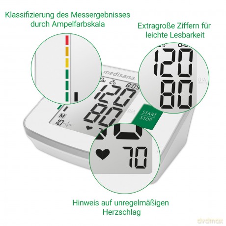 Medisana: medisana BU 512 Oberarm-Blutdruckmessger