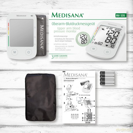 medisana BU 535 VOICE Oberarm-Blutdruckm