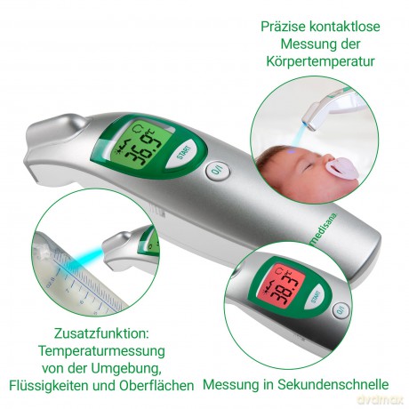 Medisana: medisana FTN Infrarot-Stirnthermometer w