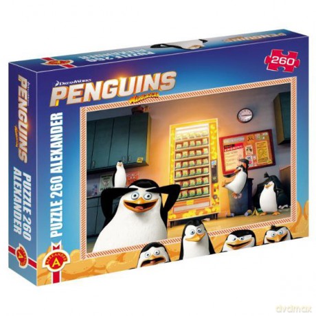 ALEXANDER 260 El. Pingwiny z Madagaskaru [PUZZLE]