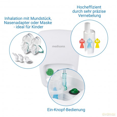 Medisana: medisana IN 500 Compact Inhalationsgert