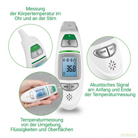 Medisana: medisana TM 750 Infrarot-Stirnthermomete