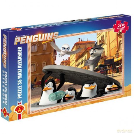 ALEXANDER 35 El. Maxi Pingwiny z Madagaskaru [PUZZLE]