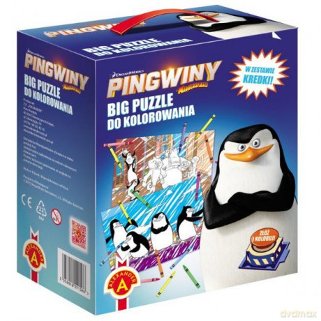 ALEXANDER Big 1 Pingwiny z Madagaskaru [PUZZLE]