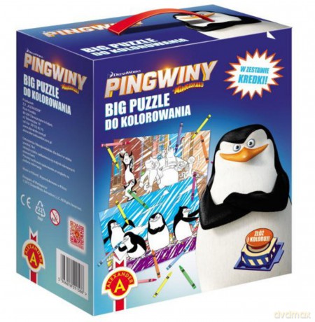 ALEXANDER Big 1 Pingwiny z Madagaskaru [PUZZLE]